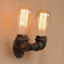 Landlig Retro-Maleri For Mini-Stil Omgivelseslys Vegglampe