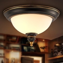 Enkle Pastorale Taklamper I Bronse, Phnom Penh, Amerikansk Landlig, Europeisk Taklampe