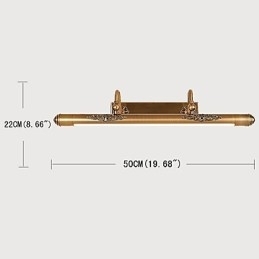 Integrert Speillampe Moderne Samtids Tradisjonell Klassisk Rustikk Hytte Vintage Antikk Messing