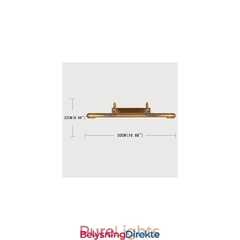 Integrert Speillampe Moderne Samtids Tradisjonell Klassisk Rustikk Hytte Vintage Antikk Messing