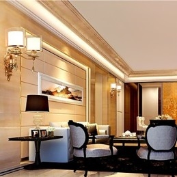 Moderne Samtids Galvanisert Funksjon For Øyebeskyttelse Omgivelseslys Vegglampe Vegglampe