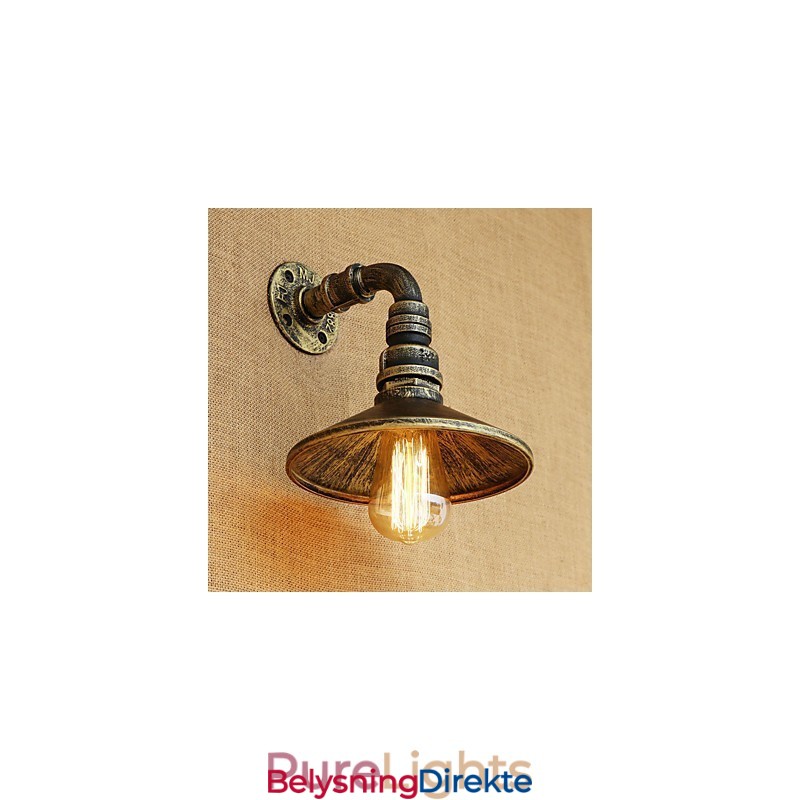 Rustikk Hyttelandlig Retro-Malerifunksjon For Mini-Stil Omgivelseslysvegglampetter