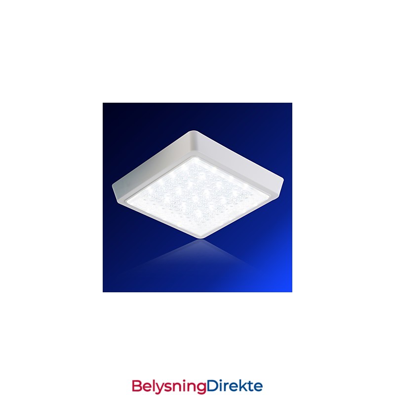 Innfelt Belysning Hvit 9W Høy Lysgjennomgang Enkel Moderne