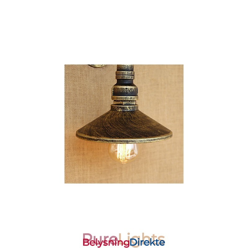 Rustikk Hyttelandlig Retro-Malerifunksjon For Mini-Stil Omgivelseslysvegglampetter
