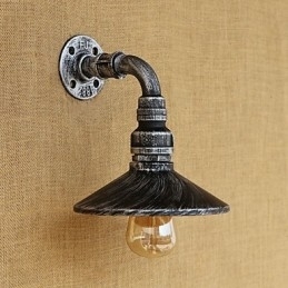 Rustikk Hyttelandlig Retro-Malerifunksjon For Mini-Stil Omgivelseslysvegglampetter