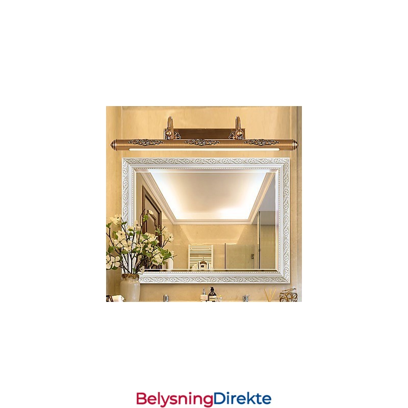 Speillampe 80 Cm 1 Tradisjonell Vintage Antikk Messing Funksjon For