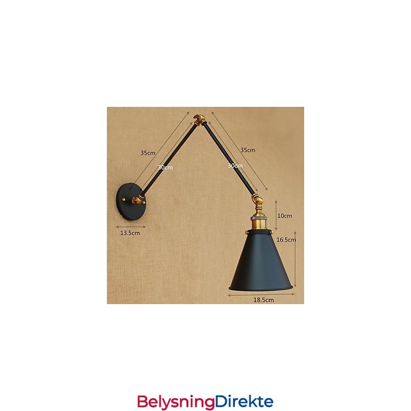Rustikk Hytte Landlig Maling Funksjon For Svingarm Omgivelseslys Svingarmlamper