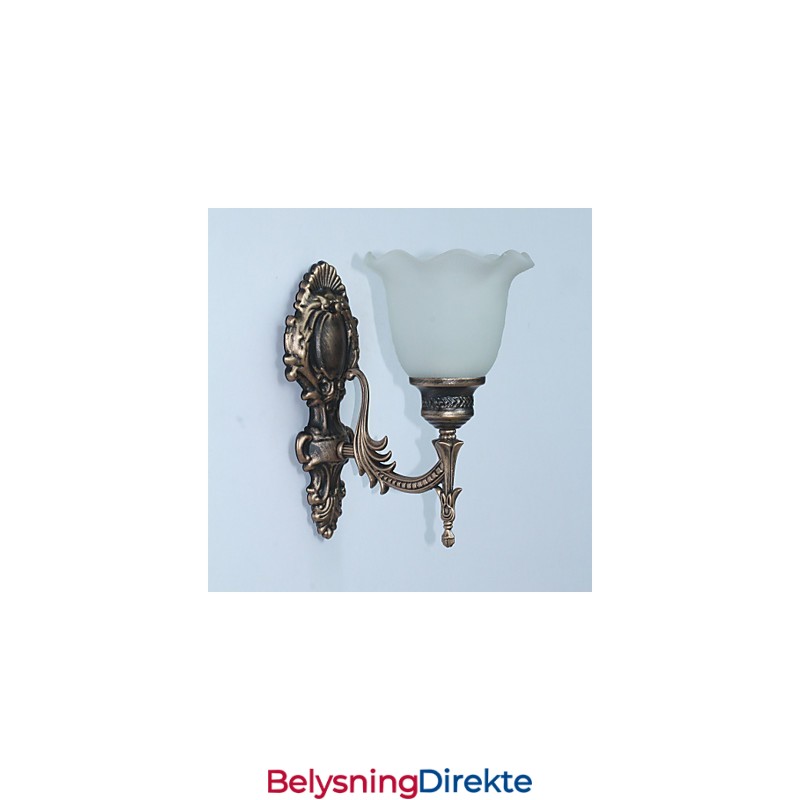 Europeisk Stil Retro Vegglampe Hotell Korridorlampe Korridorlampe Speil Frontlampe Enkelt Hode Nattbordslampe