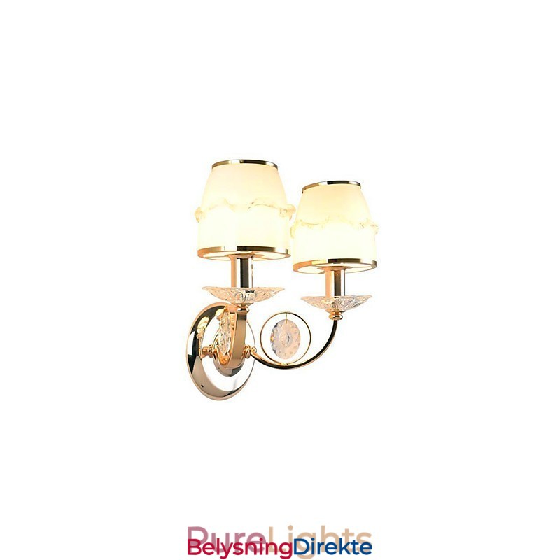 Moderne Samtids Galvanisert Funksjon For Krystall Svingarm Øyebeskyttelse Omgivelseslys Vegglampervegg