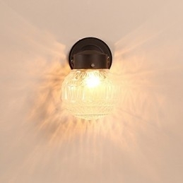 Moderne, Samtidskunstnerisk Svart Oksidfinish For Mini-Stil, Omgivelseslys, Vegglampe