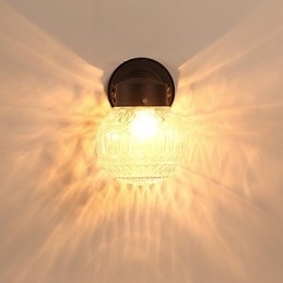 Moderne, Samtidskunstnerisk Svart Oksidfinish For Mini-Stil, Omgivelseslys, Vegglampe