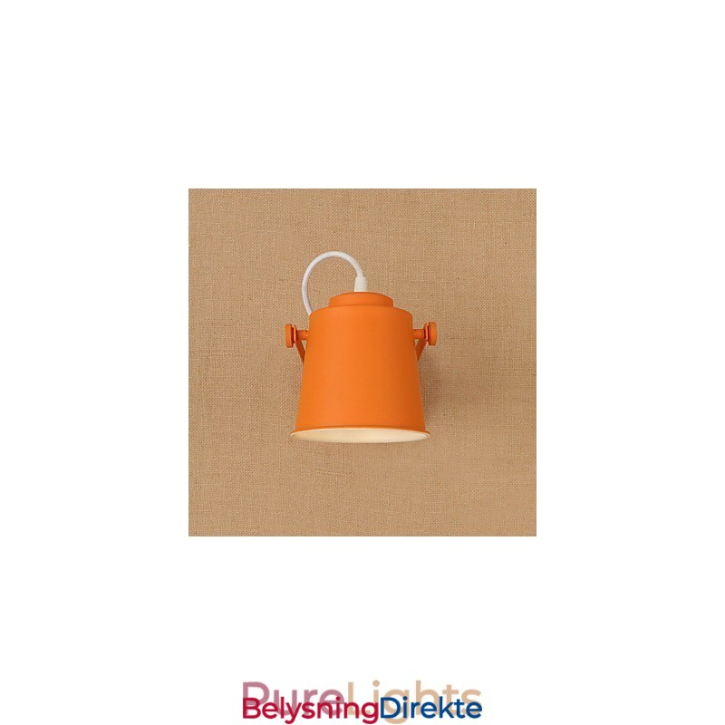 Malt Stålvegglampe Dum Svart Amerikansk Kaffedekorasjon Retro Vegglampe Lyssabellampe På Vegg