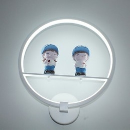 Den Nye Nattbordslampen Til Hotellrommet, Vegglampe I Aluminium, Moderne Minimalistisk, Vegglamper Til Midtgangen, Dekorativ Lampe, Barneromslamper