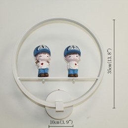 Den Nye Nattbordslampen Til Hotellrommet, Vegglampe I Aluminium, Moderne Minimalistisk, Vegglamper Til Midtgangen, Dekorativ Lampe, Barneromslamper