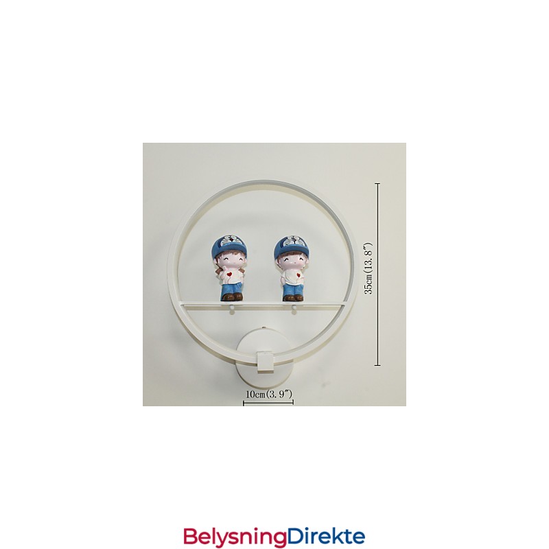 Den Nye Nattbordslampen Til Hotellrommet, Vegglampe I Aluminium, Moderne Minimalistisk, Vegglamper Til Midtgangen, Dekorativ Lampe, Barneromslamper