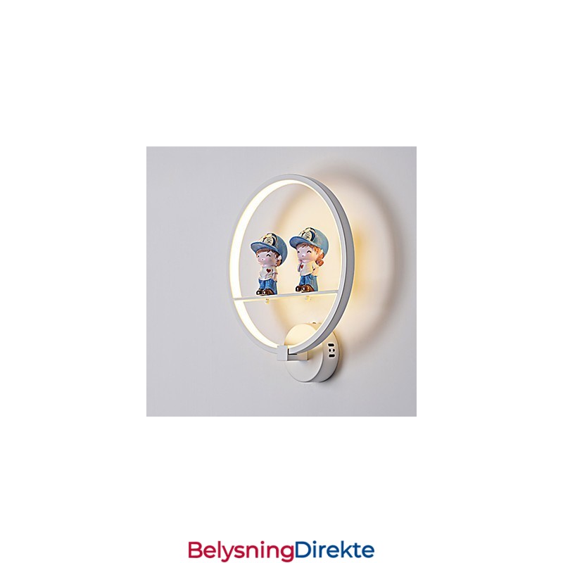 Den Nye Nattbordslampen Til Hotellrommet, Vegglampe I Aluminium, Moderne Minimalistisk, Vegglamper Til Midtgangen, Dekorativ Lampe, Barneromslamper