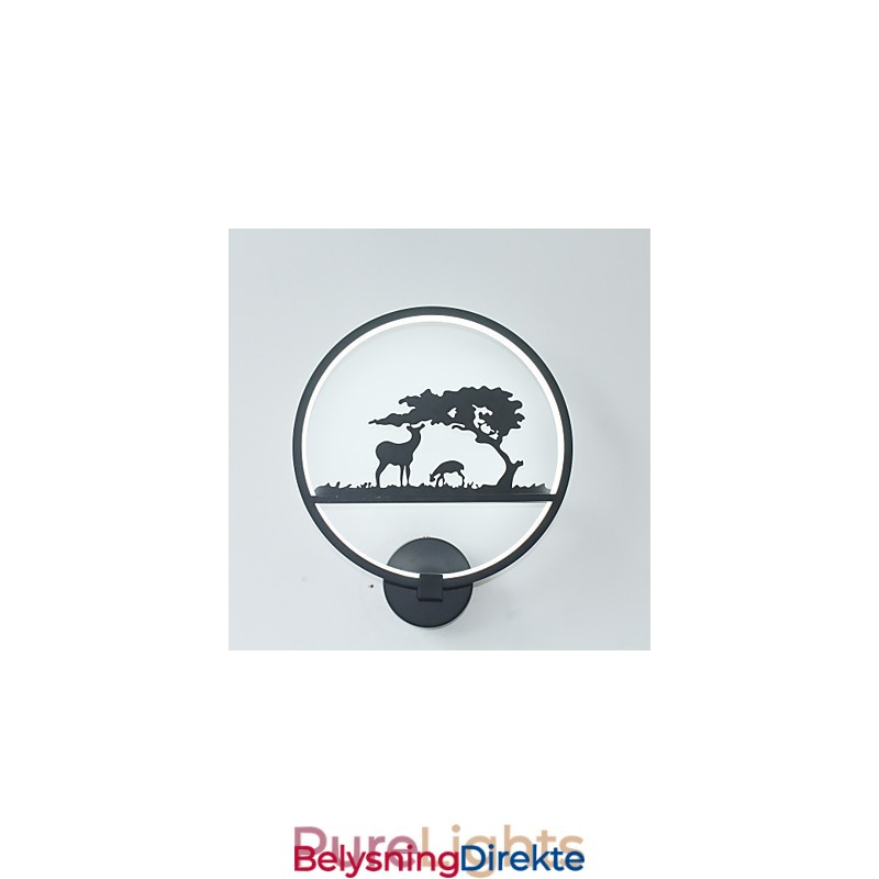 Nordisk Moderne Minimalistisk Aluminiums Tv-Vegglampe Midtgang Trapper Soverom Nattbordslampe Vegglampe Hotell Korridorlamper