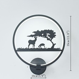 Nordisk Moderne Minimalistisk Aluminiums Tv-Vegglampe Midtgang Trapper Soverom Nattbordslampe Vegglampe Hotell Korridorlamper