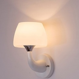 Metallisk Moderne, Moderne Innfelt Og Takmontert Lampe Med Vegglampe