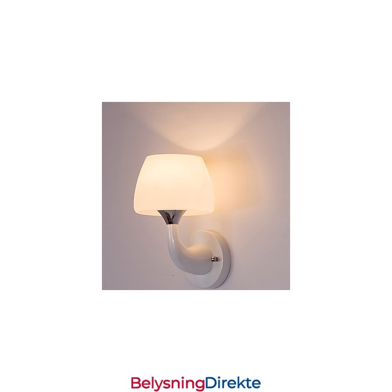 Metallisk Moderne, Moderne Innfelt Og Takmontert Lampe Med Vegglampe