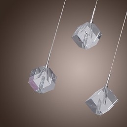 Moderne Og Moderne Pendellampe I Krystallkrom