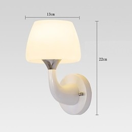 Metallisk Moderne, Moderne Innfelt Og Takmontert Lampe Med Vegglampe