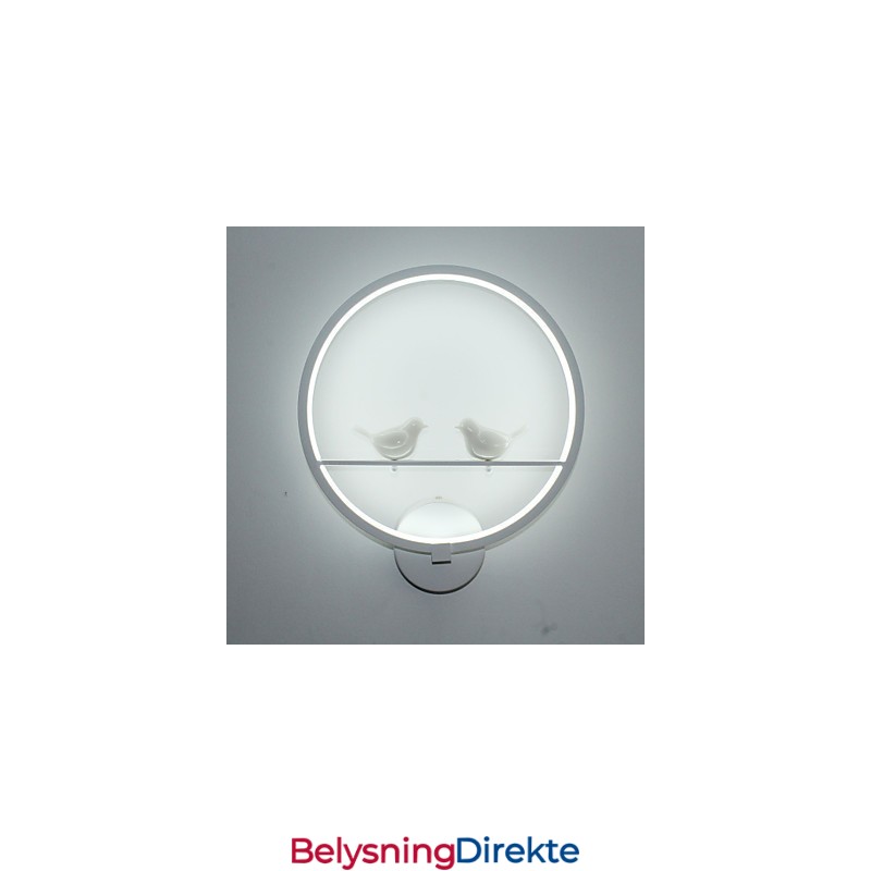 Soveromsvegglampe Nattbordslampe Og Den Kreative Personligheten Til Moderne Minimalistisk Sirkulær Trappekorridorvegglampe