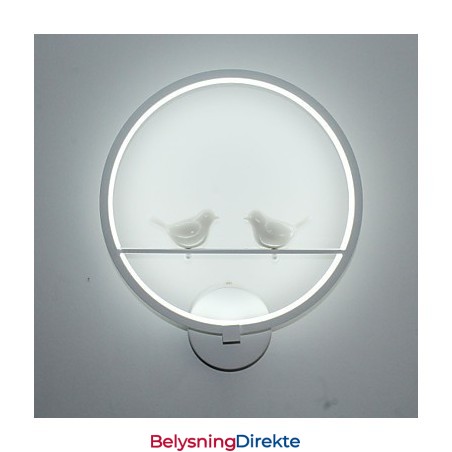 Soveromsvegglampe Nattbordslampe Og Den Kreative Personligheten Til Moderne Minimalistisk Sirkulær Trappekorridorvegglampe