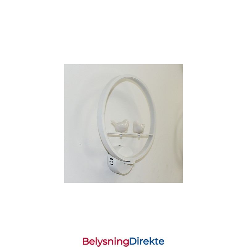 Soveromsvegglampe Nattbordslampe Og Den Kreative Personligheten Til Moderne Minimalistisk Sirkulær Trappekorridorvegglampe