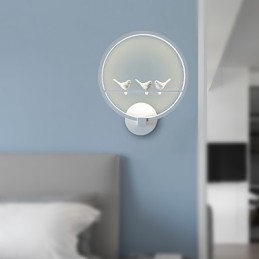 Moderne Samtidsmaleri Funksjon For Omgivelseslys Vegglamper Vegglampe