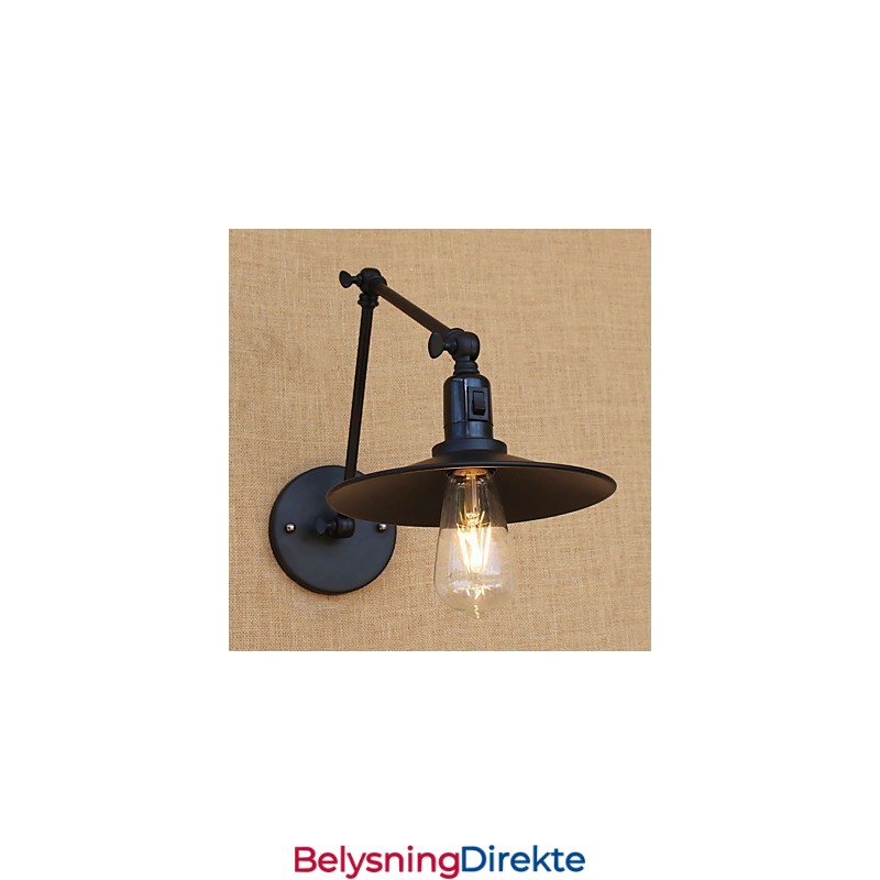 Landlig Retro-Malerifunksjon For Mini-Vegglampe Med Svingarm Og Svingarm