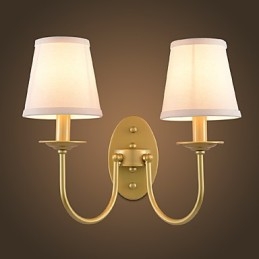 Rustikk Hytte Enkel Vintage-Maleri Omgivelseslys Vegglampe Vegglampe