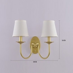 Rustikk Hytte Enkel Vintage-Maleri Omgivelseslys Vegglampe Vegglampe