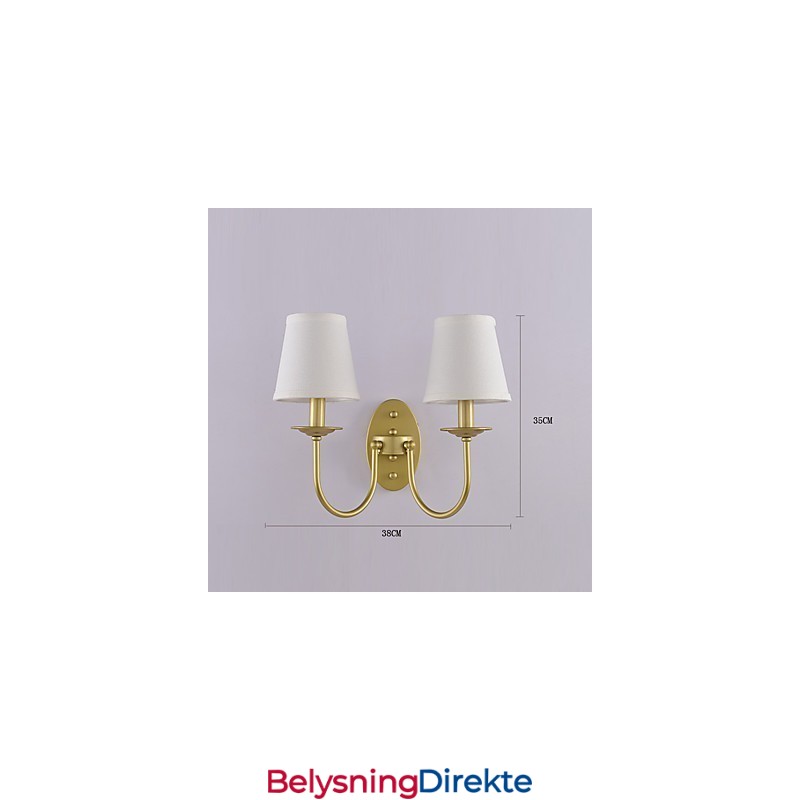 Rustikk Hytte Enkel Vintage-Maleri Omgivelseslys Vegglampe Vegglampe