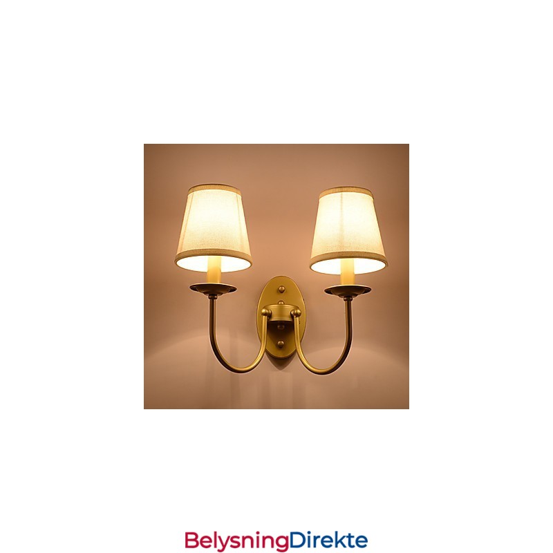 Rustikk Hytte Enkel Vintage-Maleri Omgivelseslys Vegglampe Vegglampe