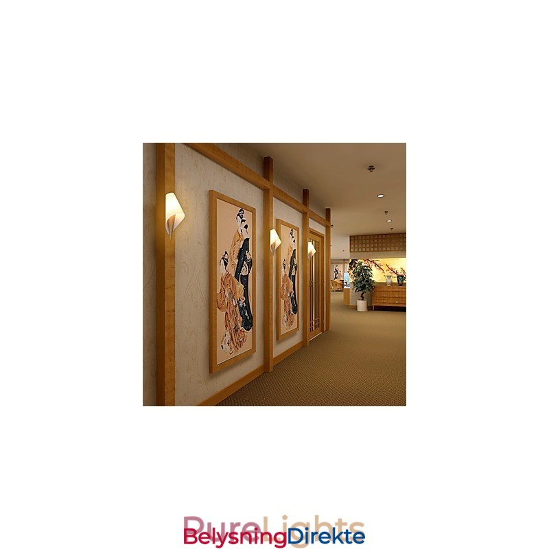 Moderne Og Samtidskunst I Ministil Med Omgivelseslys, Vegglampe