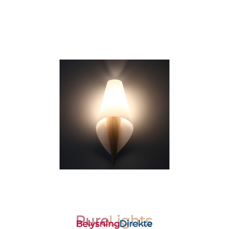 Moderne Og Samtidskunst I Ministil Med Omgivelseslys, Vegglampe