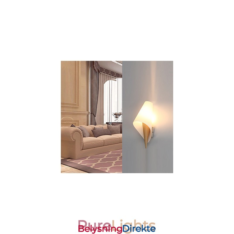 Moderne Og Samtidskunst I Ministil Med Omgivelseslys, Vegglampe