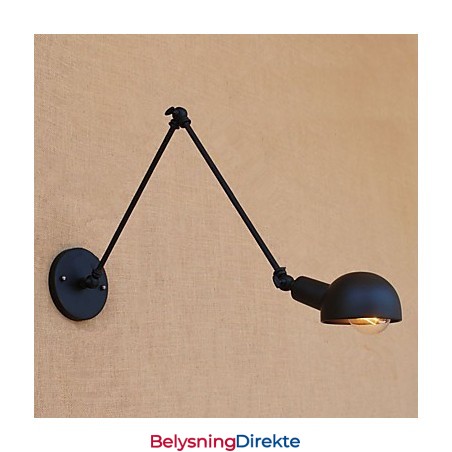 Enkel Vintage-Landlig Malingsfunksjon For Mini-Stil Svingarm Øyebeskyttelse Omgivelseslys Vegglampetter