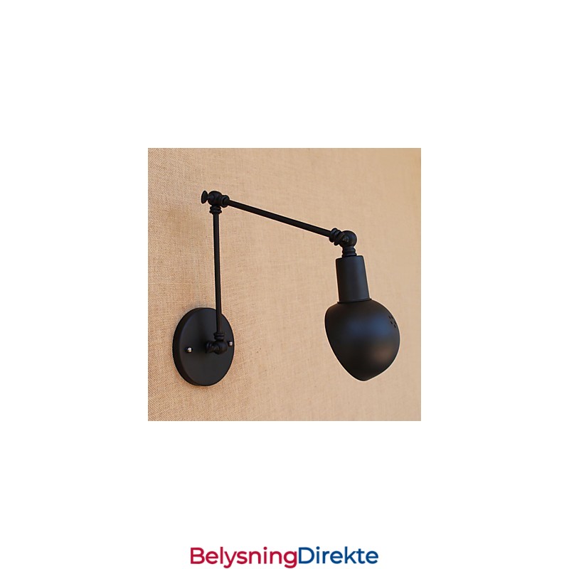 Enkel Vintage-Landlig Malingsfunksjon For Mini-Stil Svingarm Øyebeskyttelse Omgivelseslys Vegglampetter