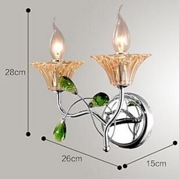 Moderne Samtidsstil Andre Funksjoner Opplyst Vegglampe Vegglampe