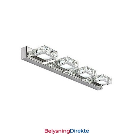 Baderomslampe Krystall Sminkespeillampe 4 Lys Baderoms- Og Soveromsbelysning