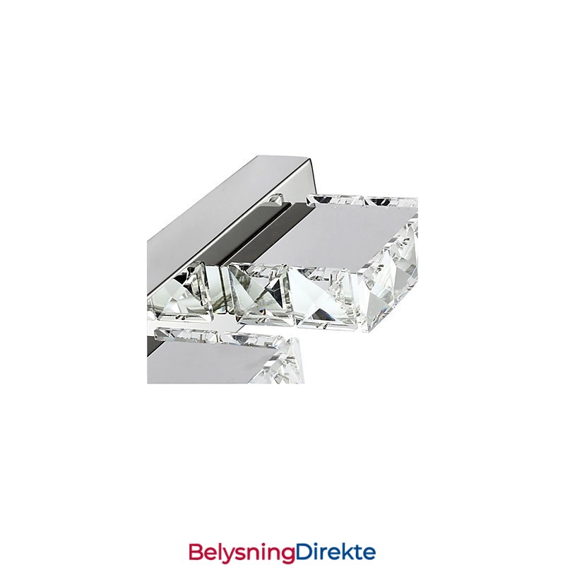 Baderomslampe Krystall Sminkespeillampe 4 Lys Baderoms- Og Soveromsbelysning