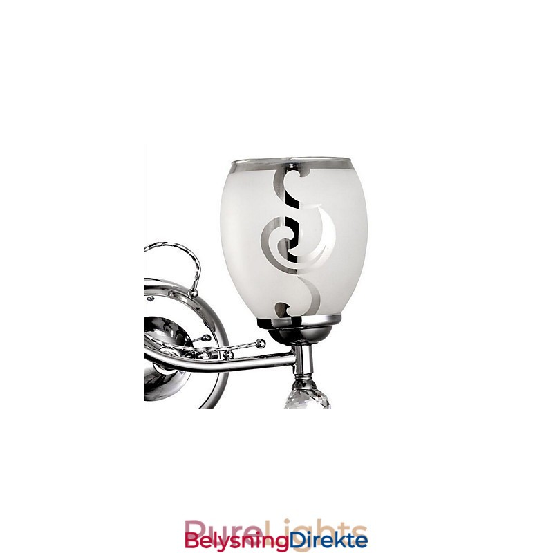 Enkel Annen Funksjon For Krystallklar Omgivelseslys Vegglampe