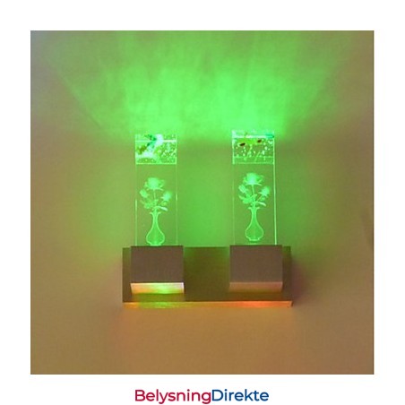 Flerfarget Nyhet For Mini-Stil Omgivelseslys Vegglampe Vegglampe Rosenlys