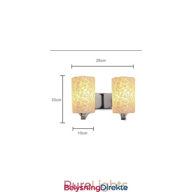 Moderne Samtidsstil Andre Funksjoner Opplyst Vegglampe Vegglampe