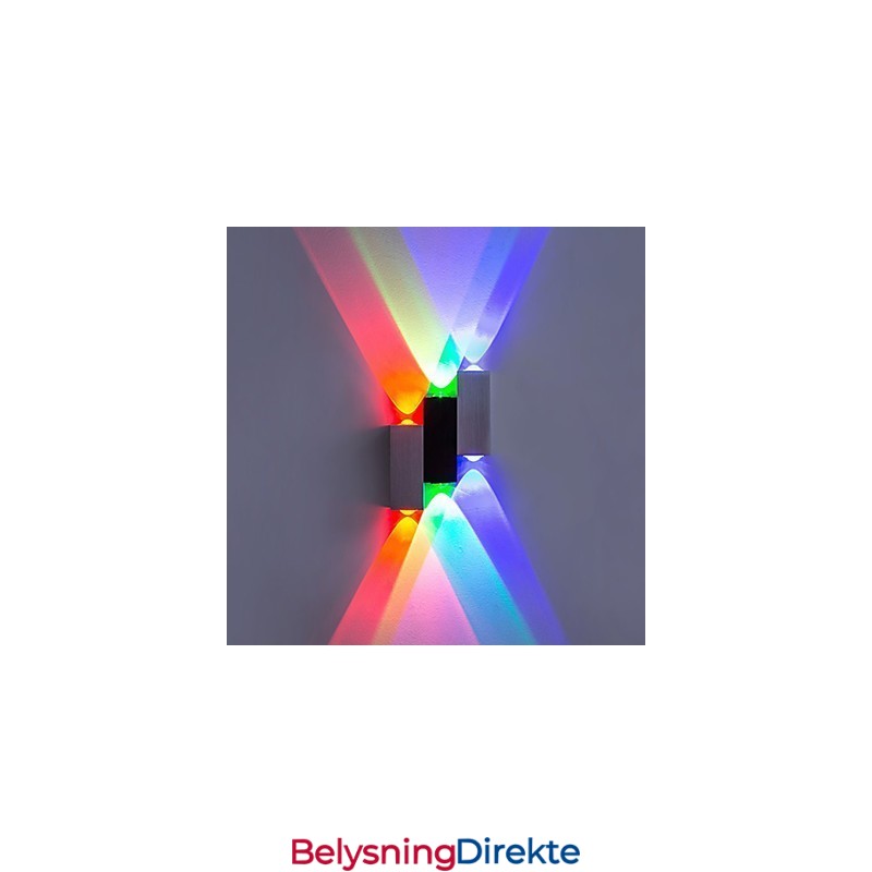 Moderne Samtids Børstet Funksjon For Omgivelseslys Innfelt Vegglampe Vegglampe