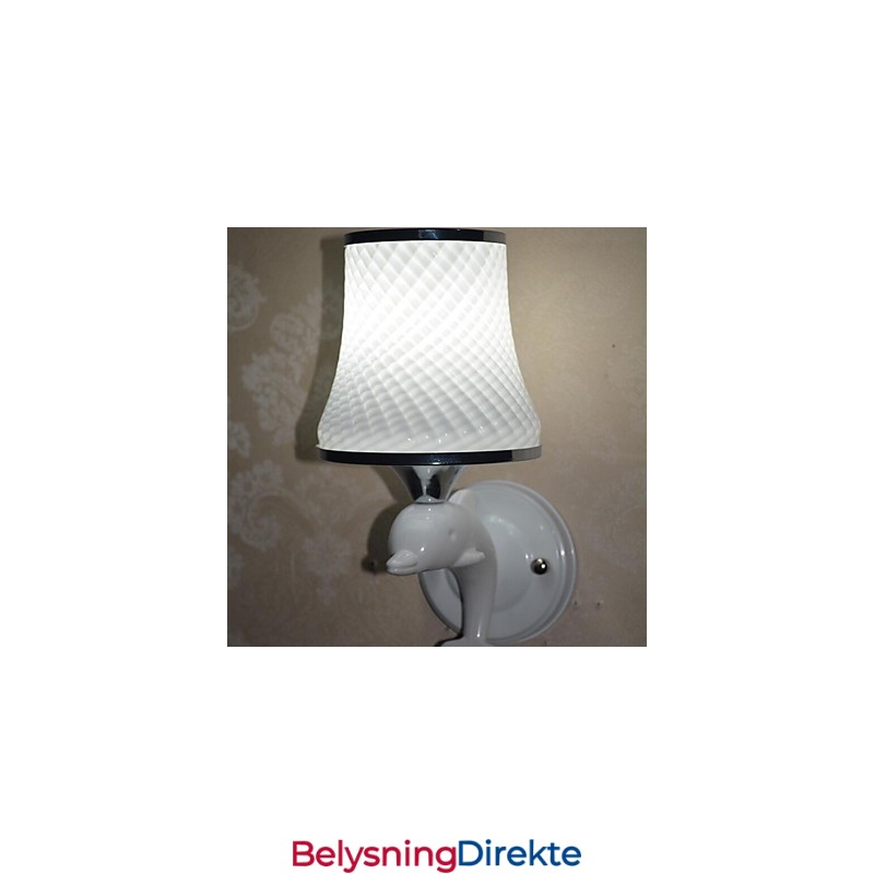 Vintage Galvanisert Downlight Vegglampe