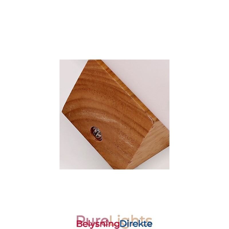 Nyhet Landlig Funksjon For Mini-Stil Øyebeskyttelse Downlight Vegglampe Vegglampe Tømmerved Soverom Nattbordslampe