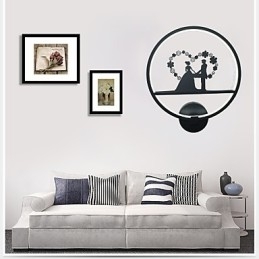 Vegglampe I Aluminium Moderne Minimalistisk Kreativ Vegglampe Fasjonabel Stue Bakgrunnsvegg Balkonglampe Korridorlys